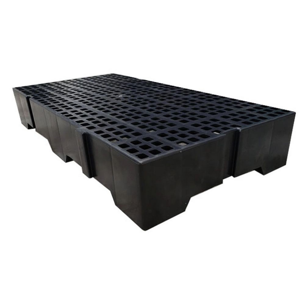 Piso Estrado Plástico Alto Palete Pallet Reforçado 82x41x13