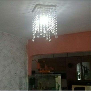lustre fixo de teto MONTADO paflon salas quarto lojas para tetos baixos
