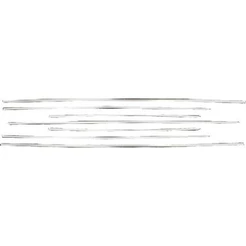 Kit de Frisos Volkswagen Largo 7 Pçs Alumínio Fusca 1200/1300 /70
