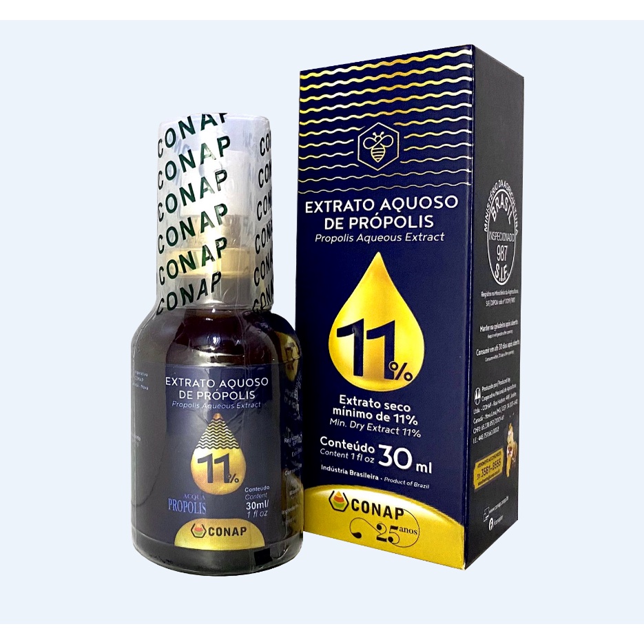 Acqua Propolis Extrato Aquoso de Própolis 30 ml Conap | Shopee Brasil