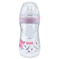Mamadeira Essence Smart Flow 270ml Bico 6m+ Lilás - NUK