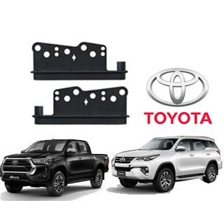 Moldura Painel 2 Din Laterais Toyota Hilux SW4 Etios Corolla