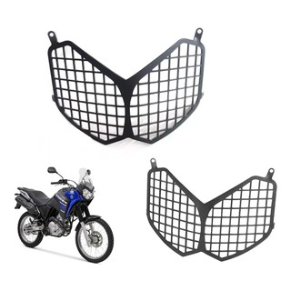 Protetor Farol Grade Preto Para Yamaha Tenere 250 Chapam