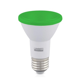 Lampada Led Par20 Verde 6w Bivolt E27 48g Luminatti