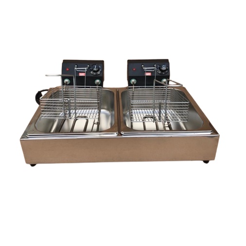 Fritadeira Elétrica 10 litros 2 cubas  Profissional SUPER OFERTA  promoção