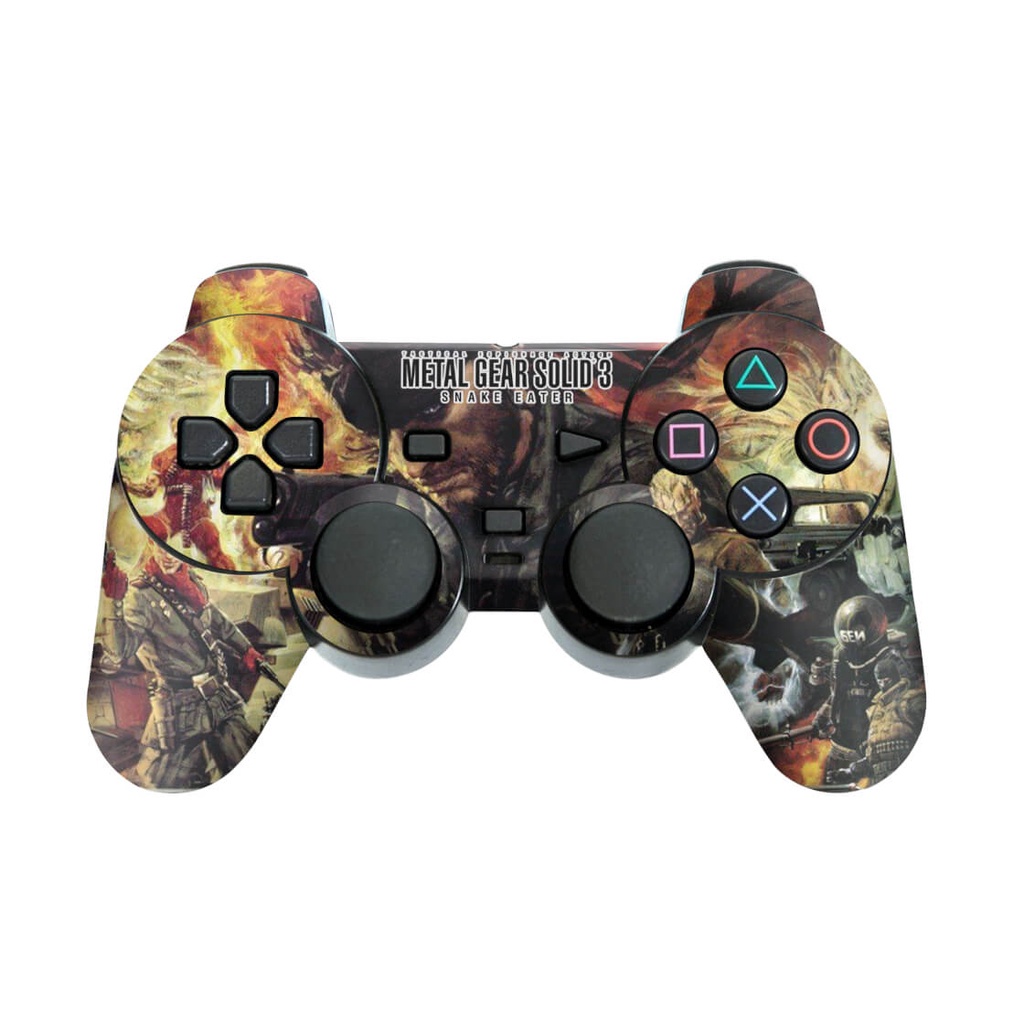 Skin PS2 Controle Adesivo - Metal Gear Solid 3