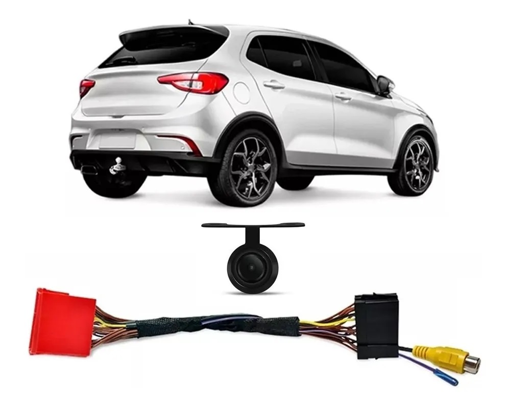 Interface Desbloqueio De Tela Faaftech Fiat Argo + Câmera Ré em Oferta na Shopee