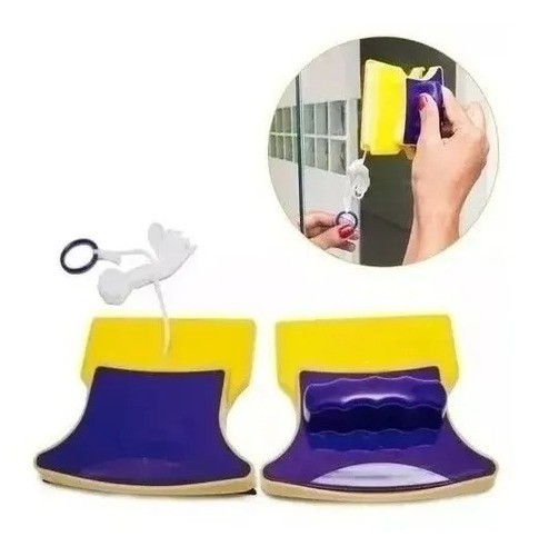 2  Limpador Magnético De Vidro Janelas Aquários