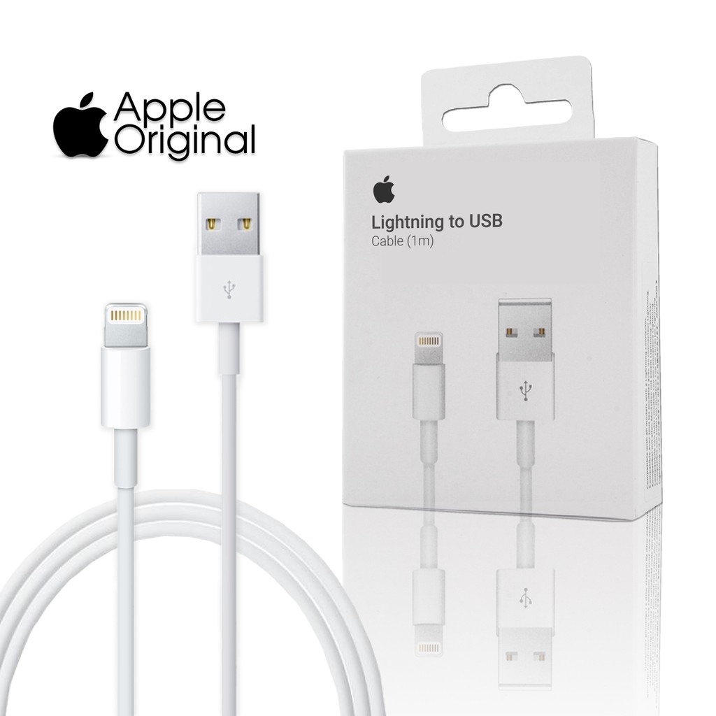 Cabo iPhone Apple Original Lightning USB 1 Metro No Brasil Shopee Brasil