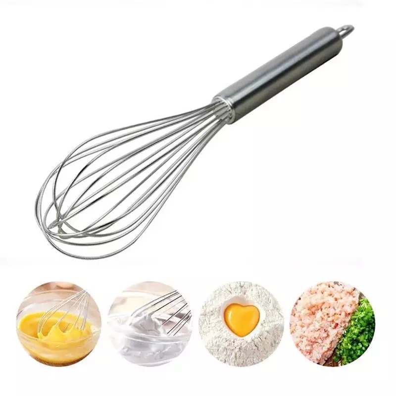 Batedor De Claras Ovo Fue Fouet Inox 25cm Premium - Envio a Jato