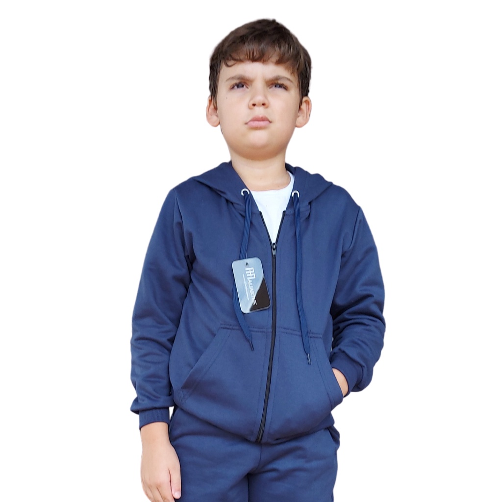 Jaqueta Moletom Infantil C/ Zíper Aliarthe em Oferta na Shopee