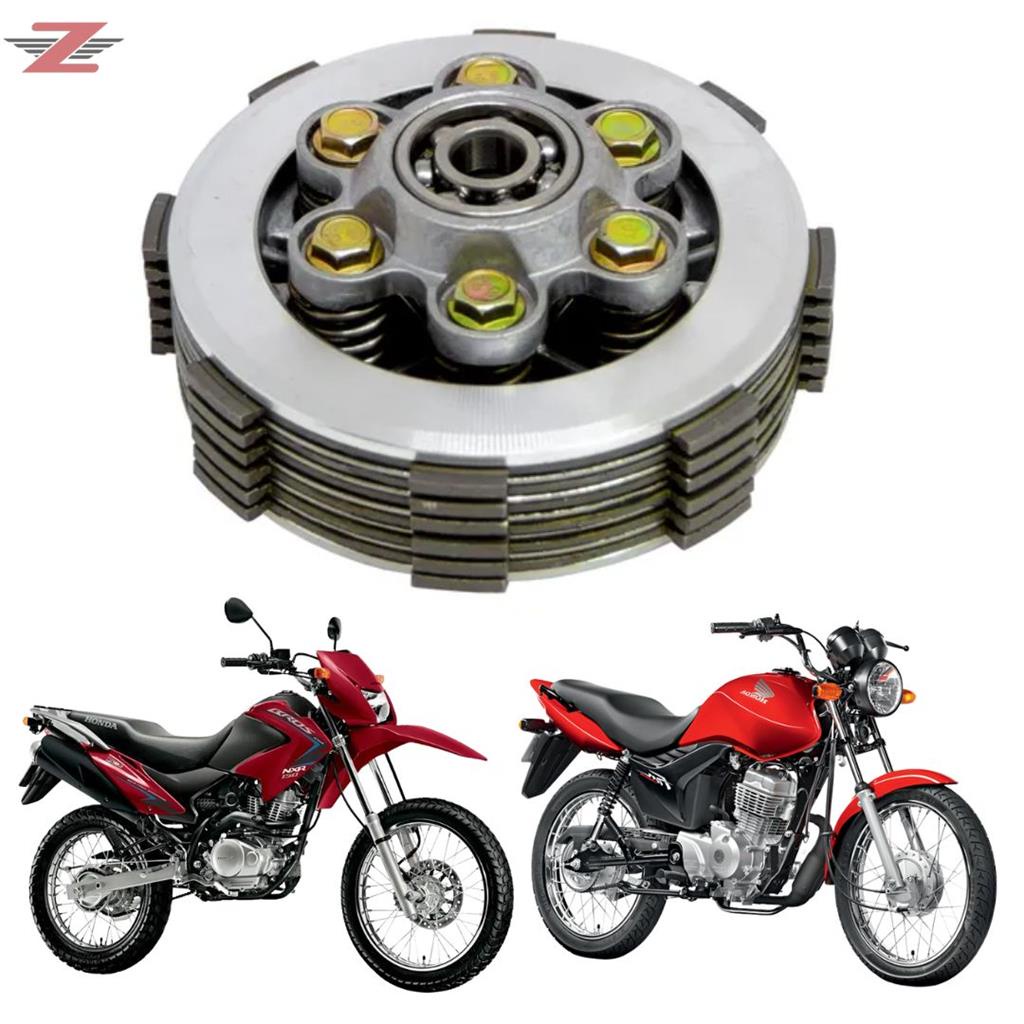 Embreagem Competicao Cg 125 Bros 125 Gp7 6 Molas E 6 Discos