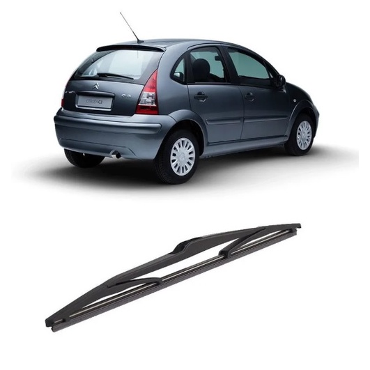 Palheta Limpador De Parabrisa Traseiro Para Citroen C3 2002 Até 2012 em Oferta na Shopee