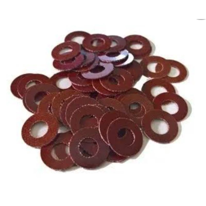 Arruela de fibra celeron para ventilador 8mm  kit c/50 peças em Oferta na Shopee