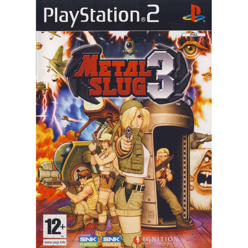 Metal Slug 3 PS2-ISO ROM Download