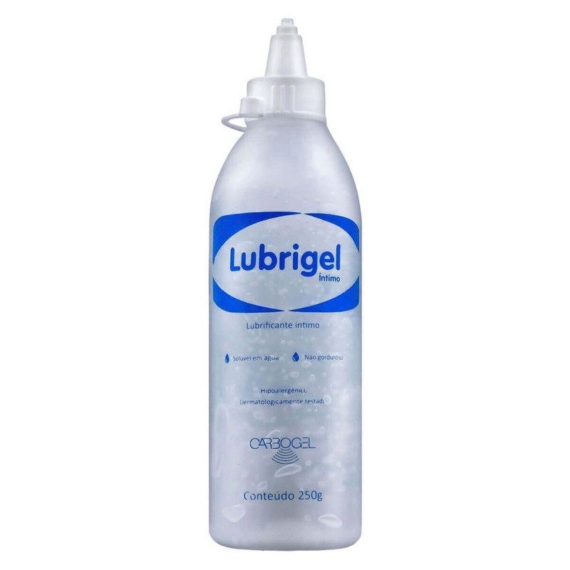 Gel Lubrificante Íntimo á Base de água Lubrigel 250g - ATACADO | Shopee ...