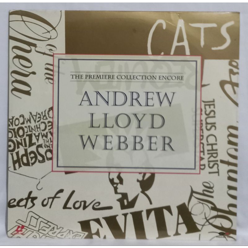 Ld Laser disc Andrew Lloyd Webber / The premiere collection encore