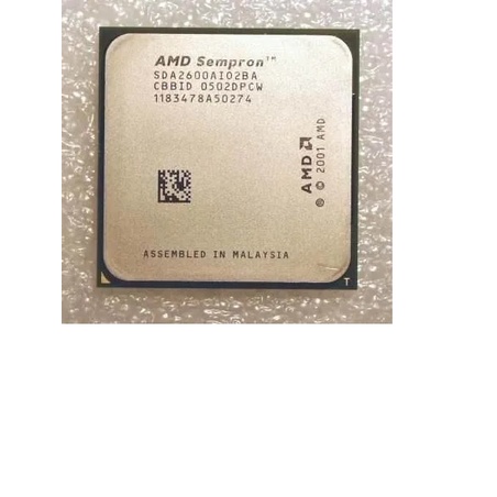Processador Amd Semprom 2500 2600 Socket 754