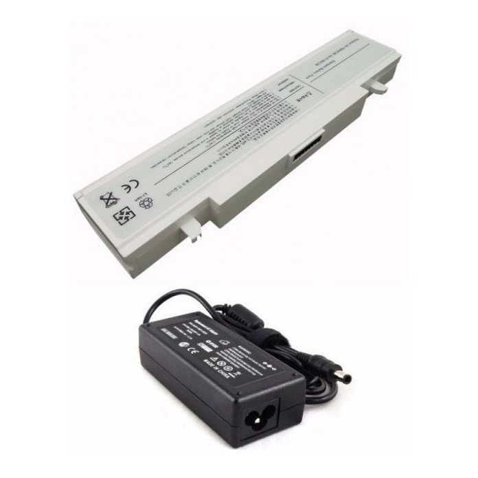 Kit Bateria Branca + Carregador Samsung Ativ Book 2 Np270e4e