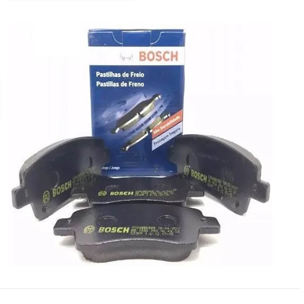 Kit Pastilha De Freio Nissan Versa 1.6 2012 2013 2014 2015 2016 2017 2018 2019 Bosch - Spare Parts and Accessories for Vehicles