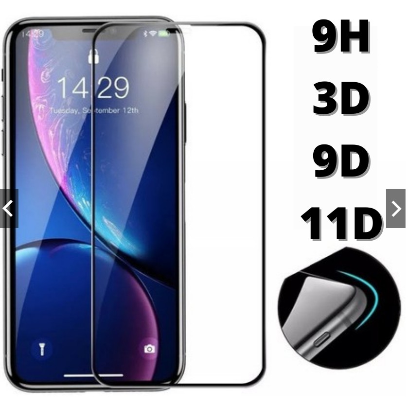 Película De Vidro Temperado 9H 3D 7D 11D Para iPhone 6 6S Plus 7 8 Plus X Xr Xs Max 11 Pro Max Iphone 5