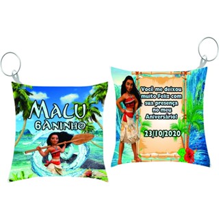 30 Almochaveiros Lembrancinha Aniversário Moana em Oferta na Shopee