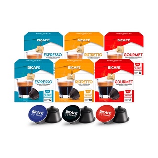 Kit 96 Cápsulas de Café Bicafé P/ Máquinas Dolce Gusto*