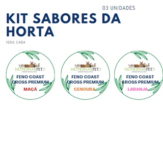 Kit Feno Coast Cross - Sabores da horta - NUTRIPANSPETS em Oferta na Shopee