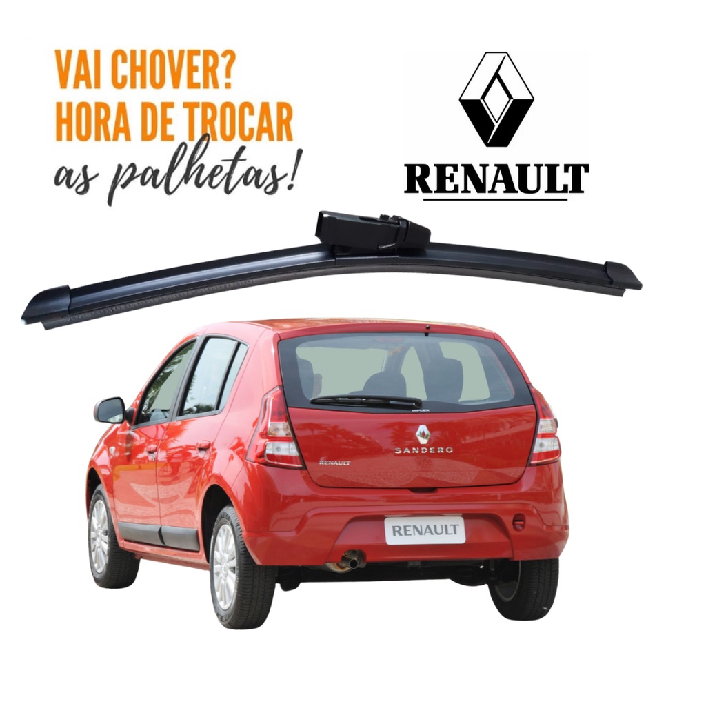 Palheta Limpador Traseiro Sandero 2008 a 2013