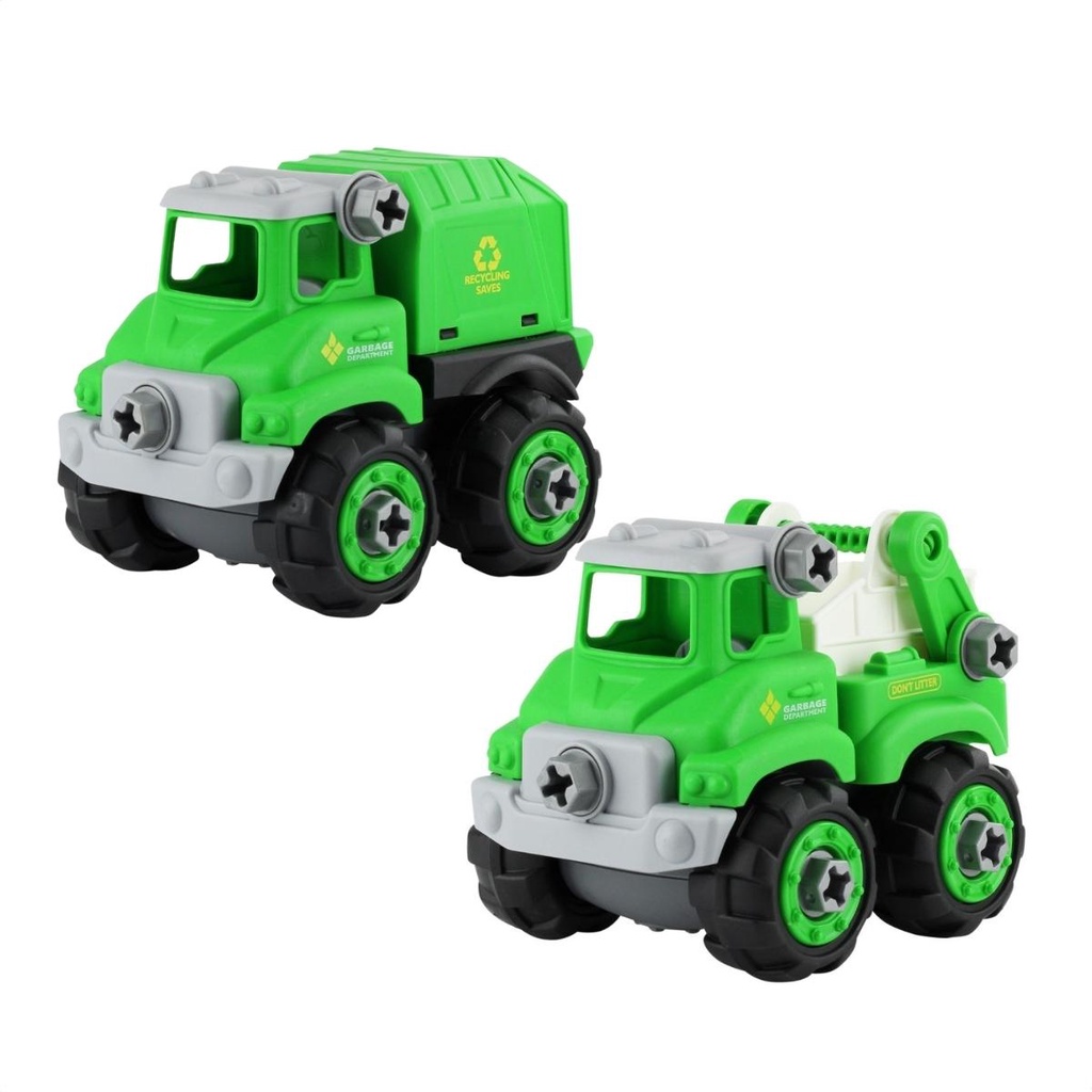 Caminhão De Brinquedo Reciclagem Caçamba Ou Entulho BBR Toys