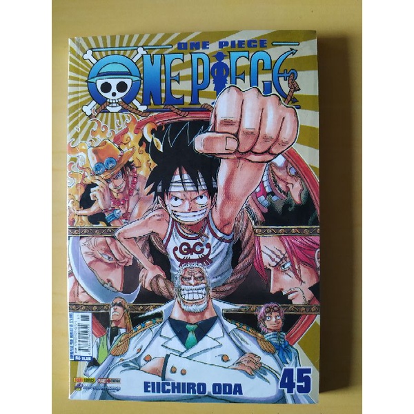 Manga One Piece Volume 45 Lacrado Shopee Brasil