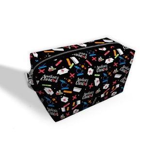 Necessaire Análises Clínicas Box – Organizadora de Maquiagem | Presente Profissional em Oferta na Shopee