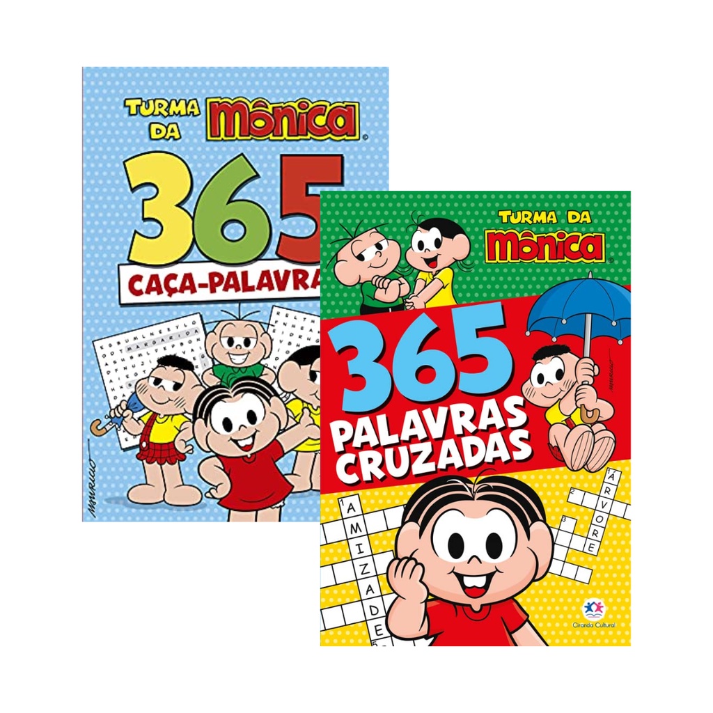 Turma da Mônica - 365 palavras cruzadas - Ciranda Cultural