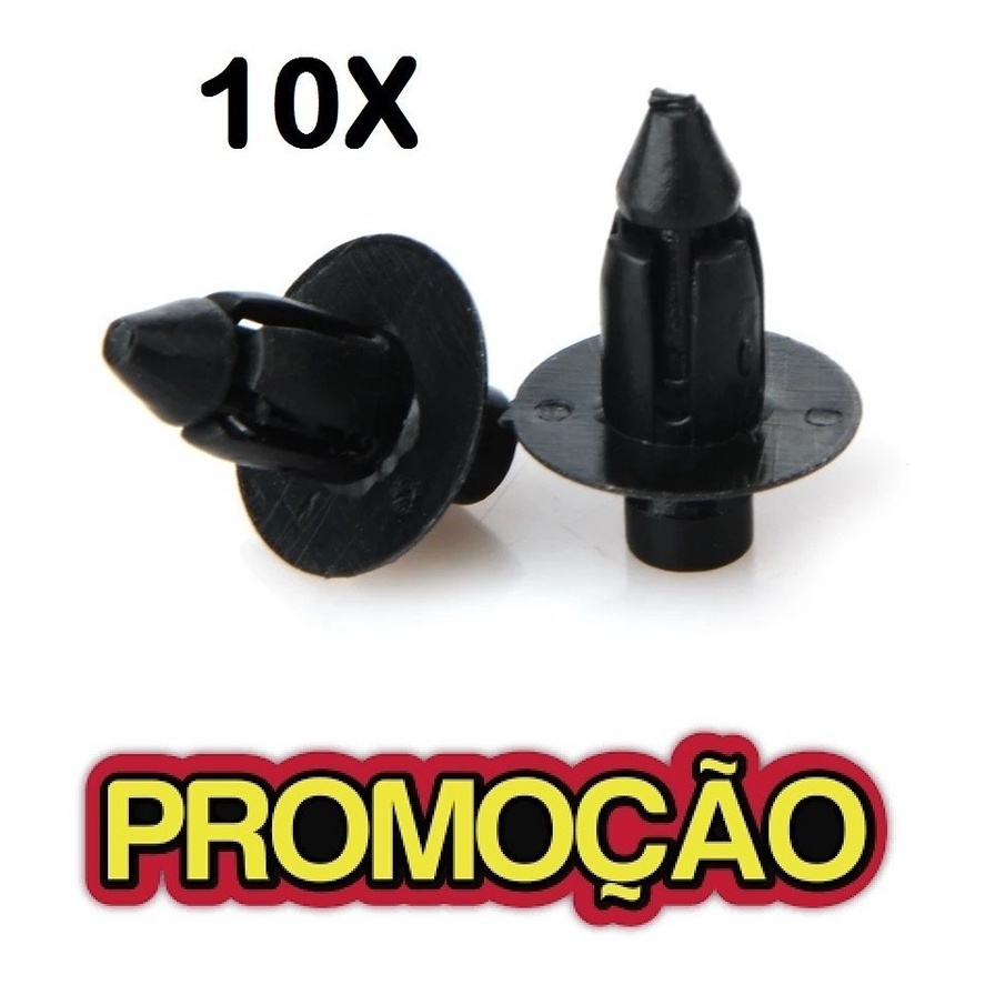 Clip Trava Grampo De Carenagem 7mm (10peças) Honda Xre REF:06Z8 RSI em Oferta na Shopee