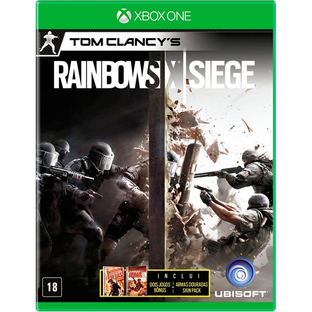 Tom Clancy's: Rainbow Six Siege - Xbox One mídia física original