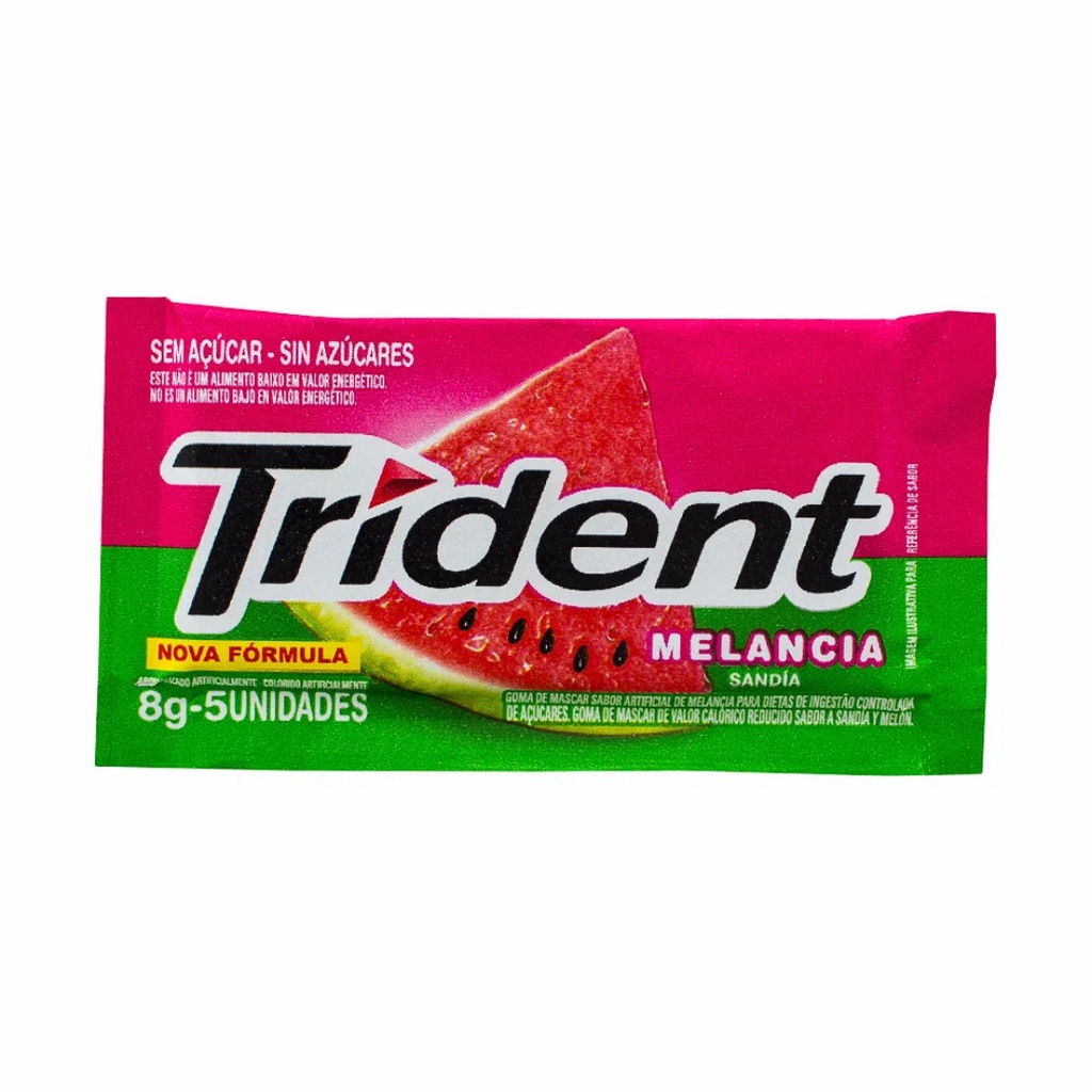 Chiclete Trident Melancia 168 Gr Shopee Brasil