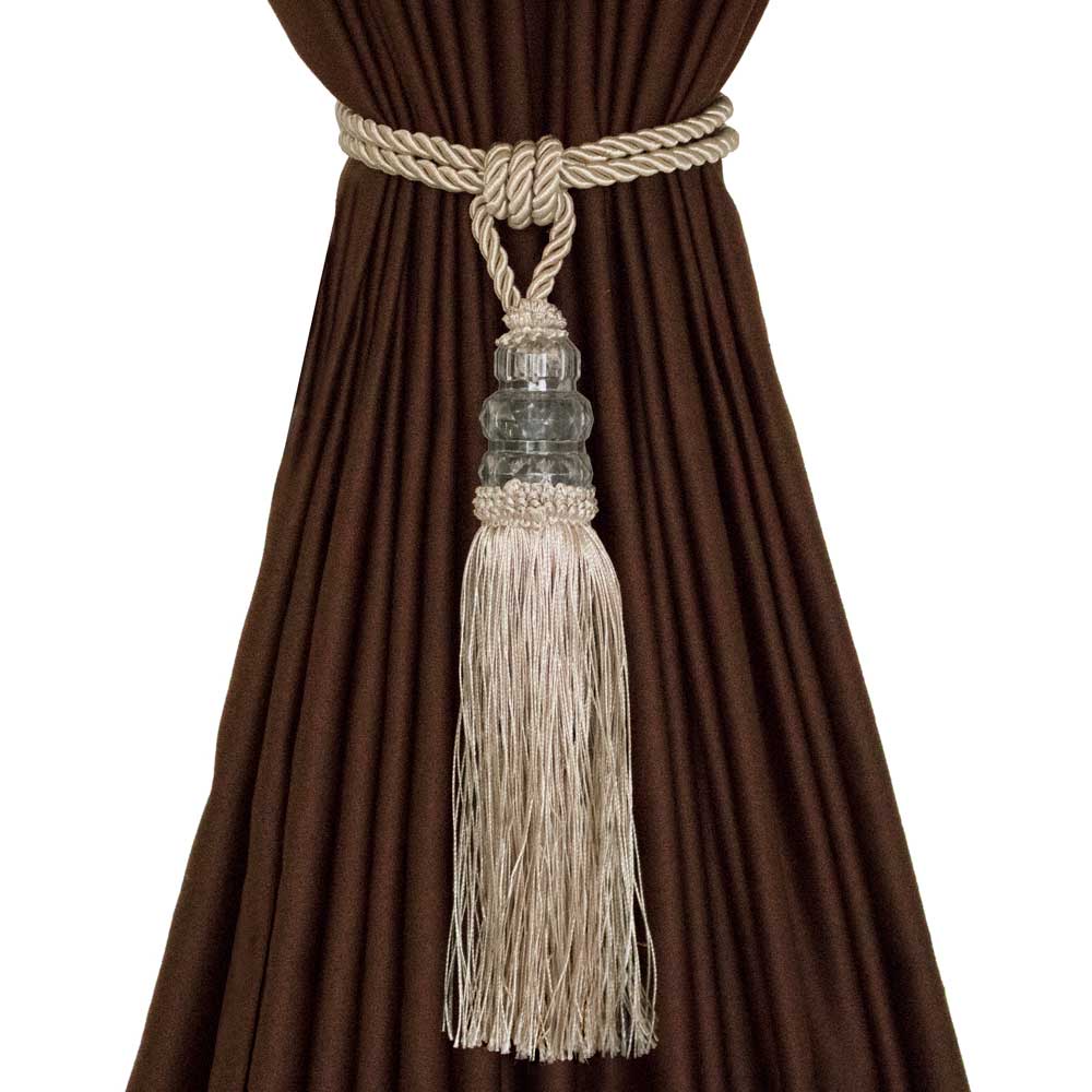 Kit Abraçadeiras para Cortinas Luxo Palace 02 Unidades em Oferta na Shopee