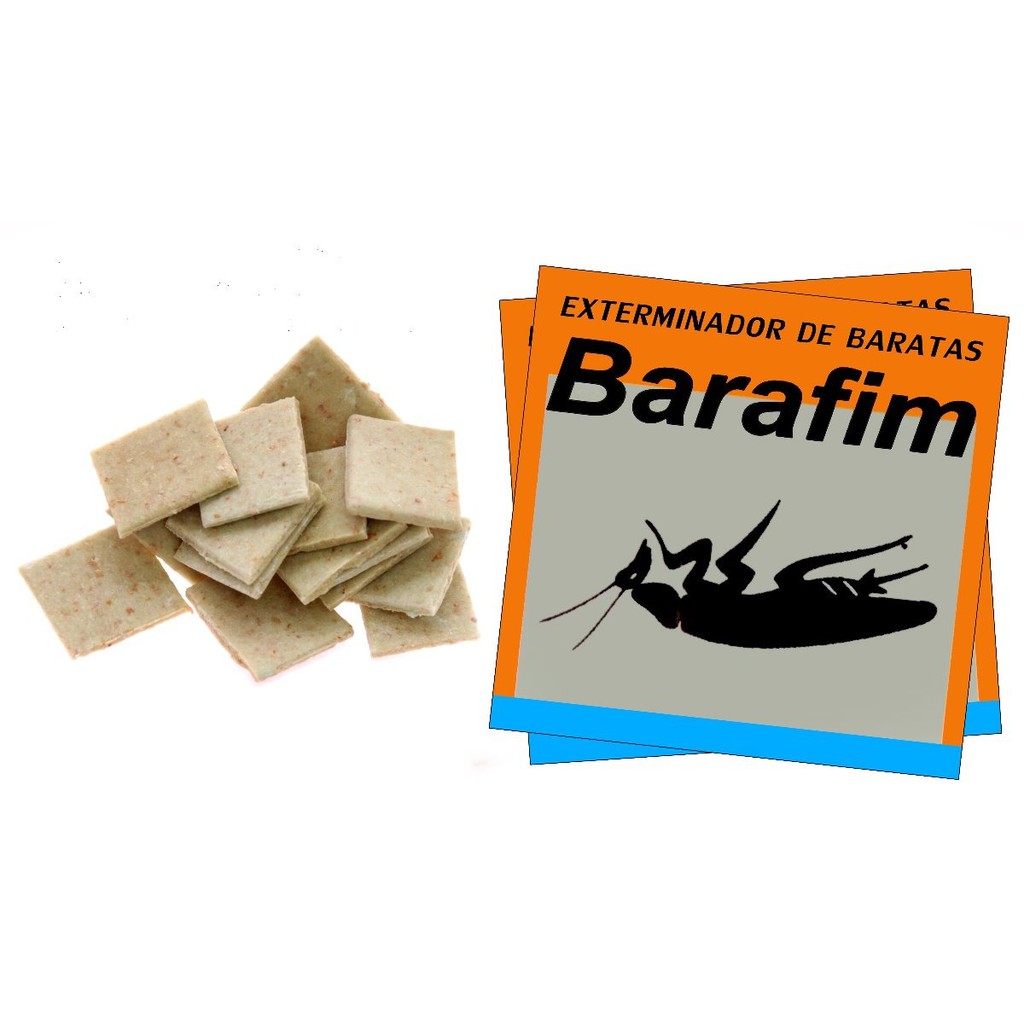 Mata Baratas Barafim com 64 iscas