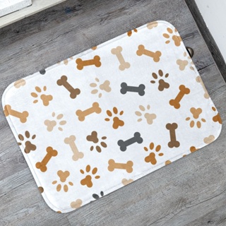 Tapete Pet Ossinho p/ Comedouro 40x60 Antiderrapante em Oferta na Shopee