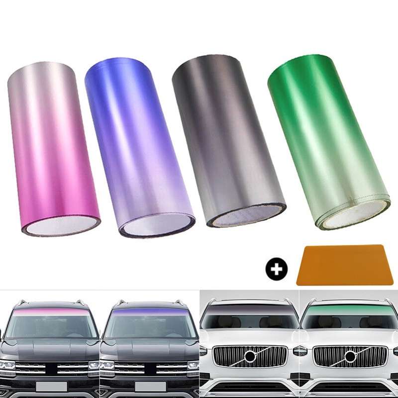 150x20 Centímetros Frente Car Windshield Gradiente Sombrinha Filme/Protetor Solar Janela Do Carro/Universal Auto Viseira Escudos Cobertura De Isolamento/Acessórios Automotivos