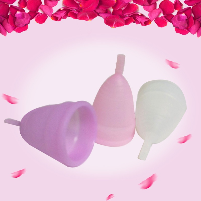 fêmea Coletor Menstrual de Silicone / Copo Menstrual Reutilizável de Silicone