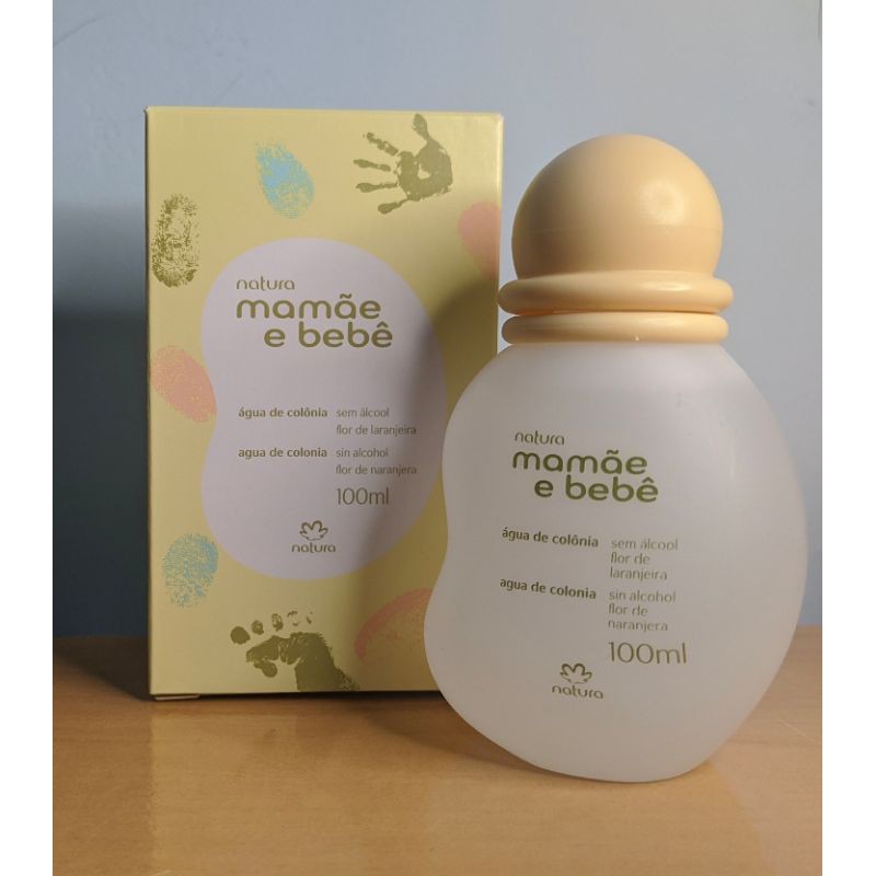 Colonia Mamae Bebe Natura 100ml Ou 50ml Shopee Brasil