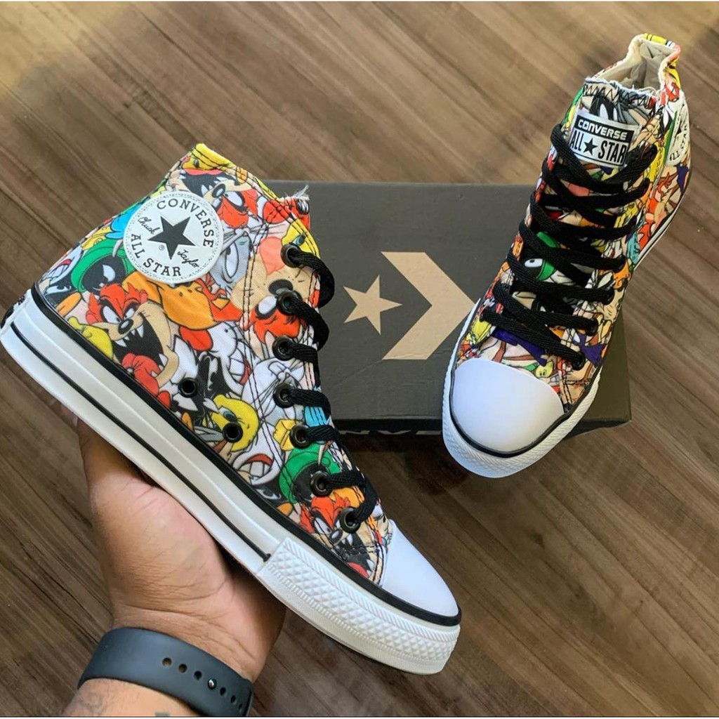 all star converse colorido