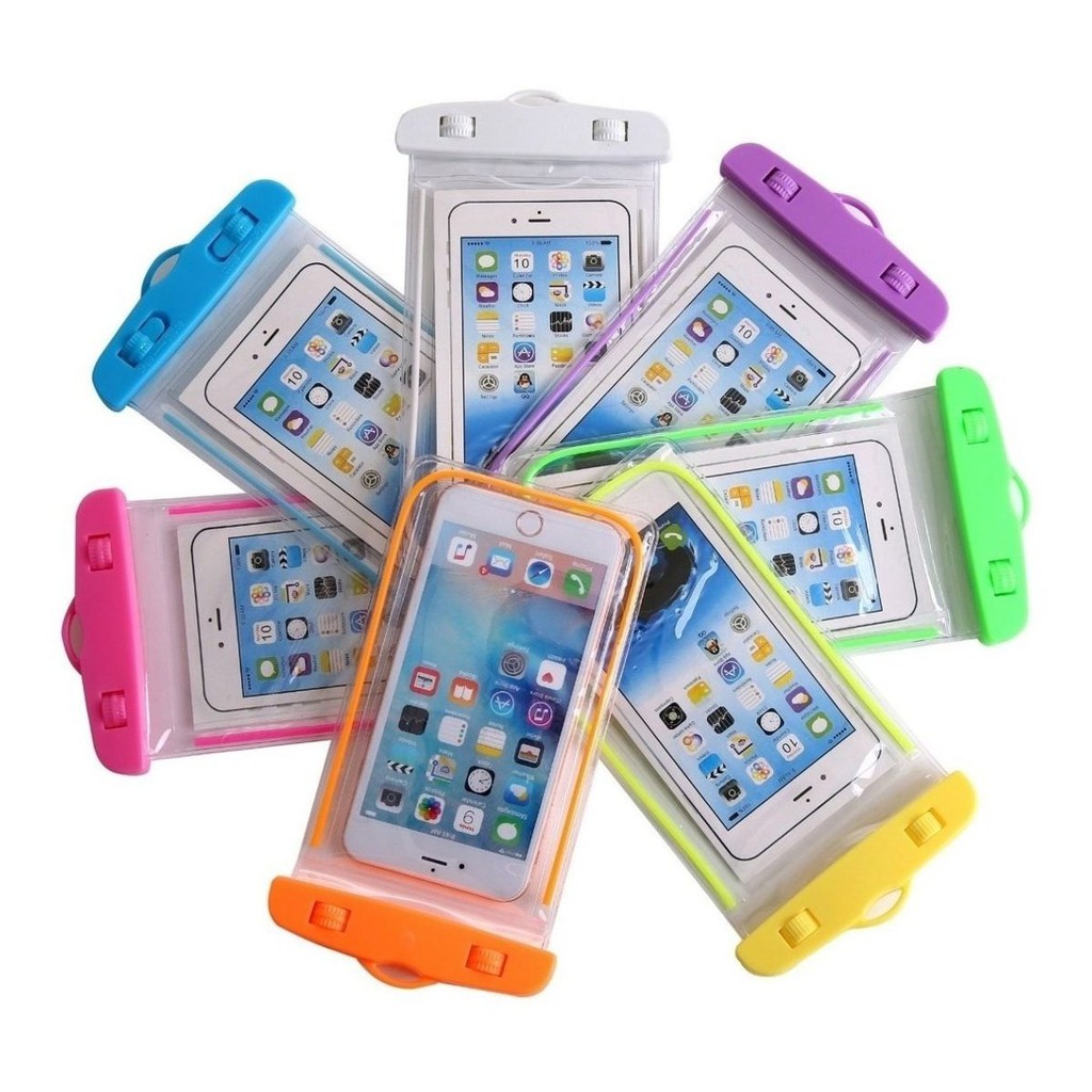 Capa Waterproof Case Prova Dágua Areia Piscina Praia