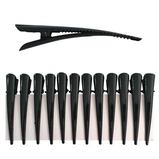 12 Bicos De Pato Prendedor Para Cabelo Em Metal Bico Prendedor De Cabelo Presilha Grampo 12,5cm - PRETO em Oferta na Shopee