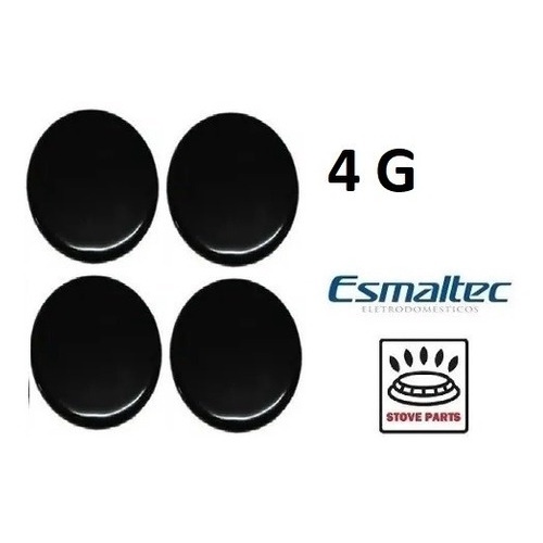 Kit Espalhador Liso Tampa Fogão Esmaltec Mayorca 4 Grandes