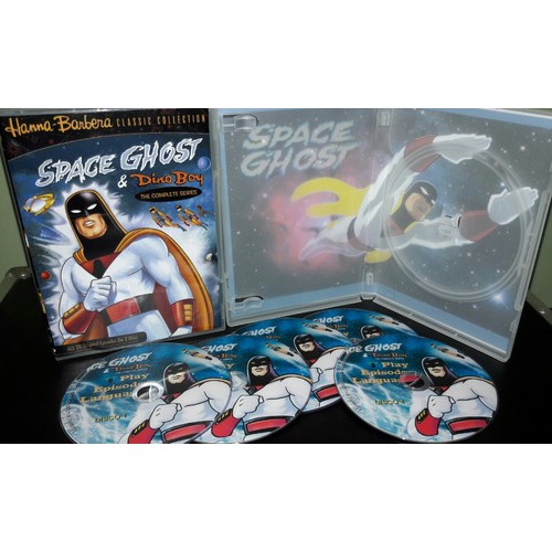 Dvd Box Space Ghost & Dino Boy ( 5 Dvds ) - Completo Dvd