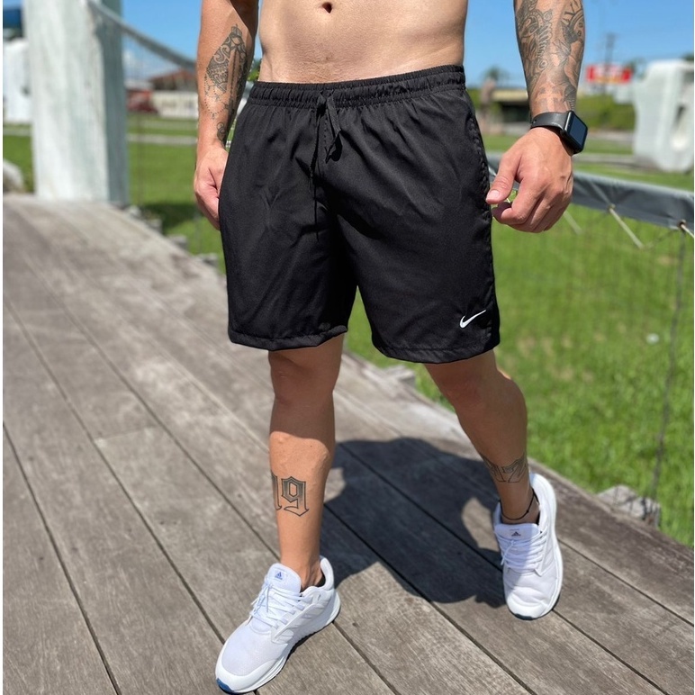 Bermuda Masculina com Elastano Shorts de banho Dry fit - N - Escorrega o  Preço