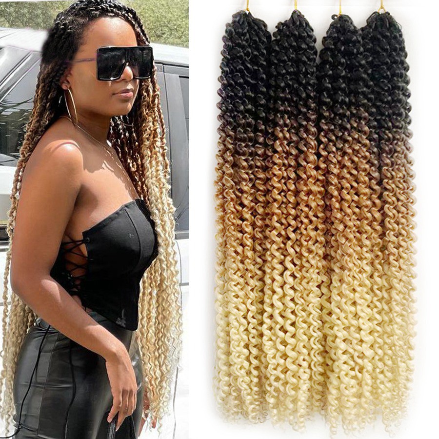 ombre goddess box braids