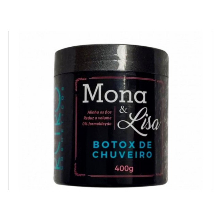 Botox de Chuveiro Mona & Lisa Retrô Cosméticos 400g | Shopee Brasil